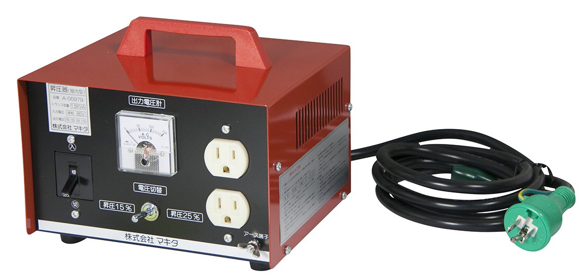 【中古】【人並み外れたに似つかわしい】マキタ(Makita) 昇圧器 DX印字機 A-05979