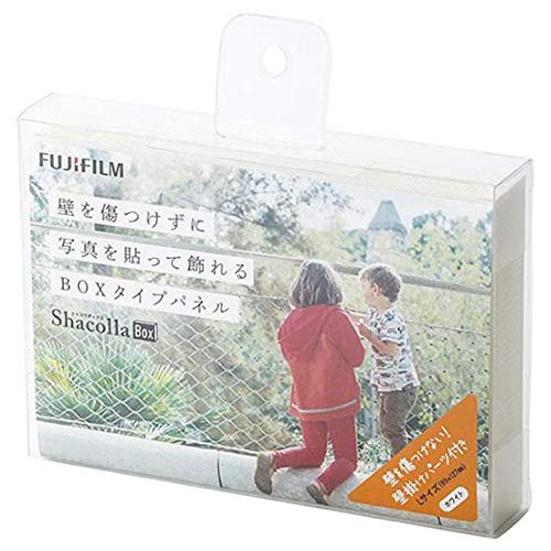 【中古】【非常に良い】富士フイルム(FUJIFILM) 『壁アルバム』用フォトパネル shacolla(シャコラ)BOXタイプ Lサイズ ホワイト ShacollaBox L WH