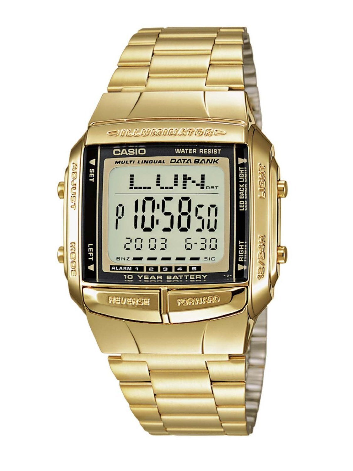 楽天市場】カシオ CASIO デジタル 腕時計 DKW-100 黒 ブラック