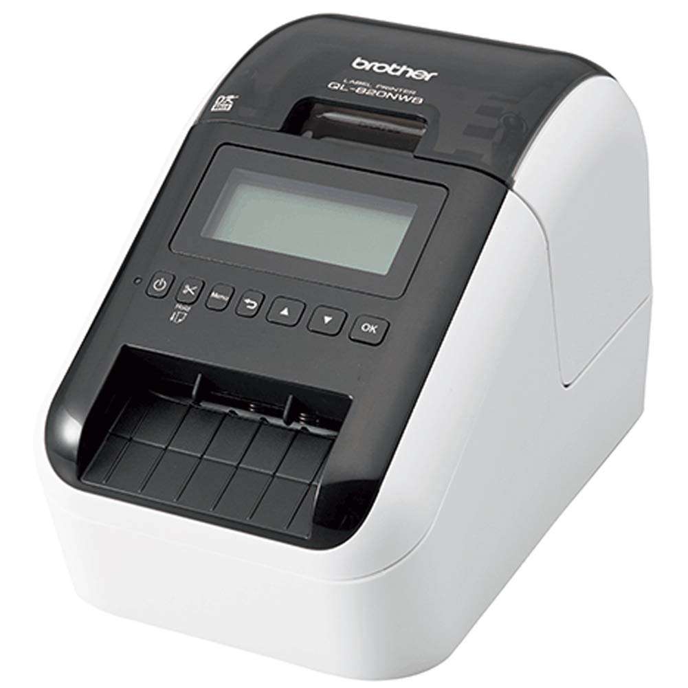 【中古】【非常に良い】ブラザー工業 モノクロ 感熱ラベルプリンター QL-820NWB