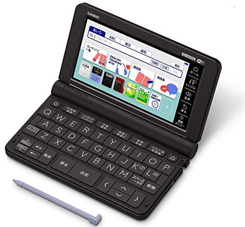 【中古】【非常に良い】カシオ 電子辞書 高校生 (英語強化モデル) エクスワード XD-SX4900BK 240コンテンツ ブラック XD-SXN49BK セット