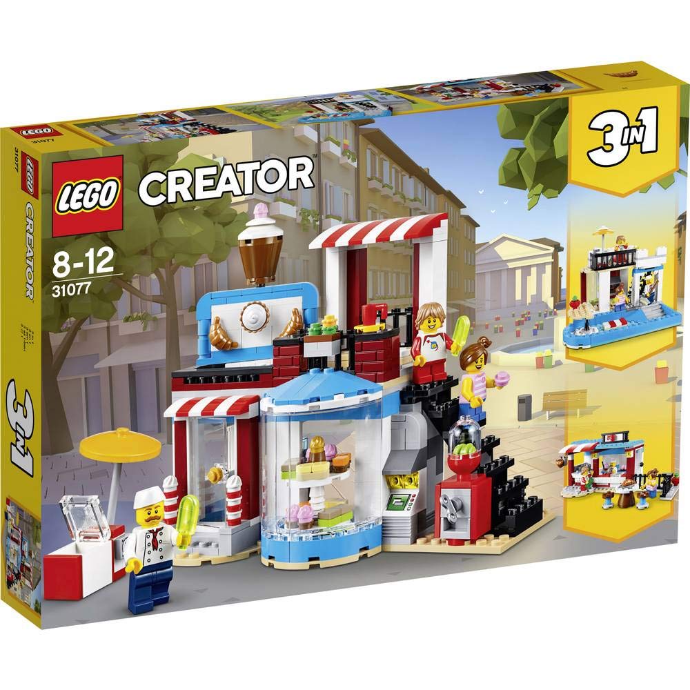 【中古】【人並み外れたに好いたらしい】レゴ（LEGO）造り手 西洋菓子販売店 (モデュール式) 31077