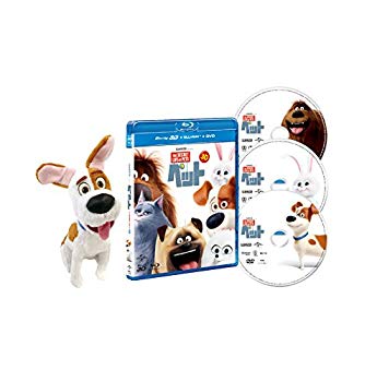 【中古】(未使用･未開封品)　ペット 3D+ブルーレイ+DVDセット(3枚組) マックスぬいぐるみ付きスペシャルパック(数量限定生産) [Blu-ray] qdkdu57｜ドリエムコーポレーション 12,948円