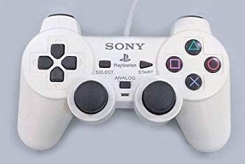 【中古】【人並み外れたに好いたらしい】アナログ制御装置(DUALSHOCK 2)陶器・白いこと 糎3dmju