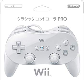 【中古】(未使用･未開封品) クラシックコントローラ PRO(シロ) og8985z