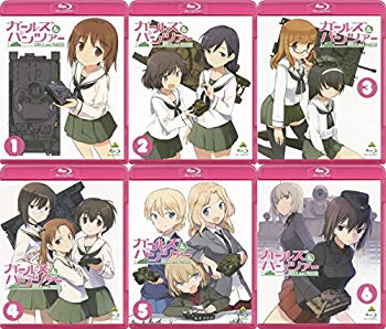 【中古】(未使用･未開封品)　ガールズ＆パンツァー 特装限定版 全６巻セット [マーケットプレイス Blu-rayセット] df5ndr3