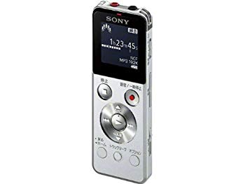 【中古】(未当て嵌める･未開封品) SONY ステレオ集積回路リコーダー FMラジオ受信機付 8GB しろがね色 ICD-UX544F/S vf3p617