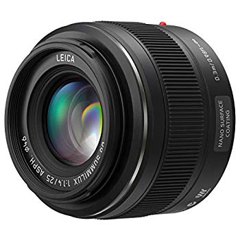 【中古】(未使用･未開封品)　パナソニック 単焦点レンズ マイクロフォーサーズ用 ライカ DG SUMMILUX 25mm/F1.4 ASPH. ブラック H-X025 7z28pnb 90,090円