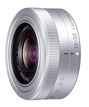 【中古】パナソニック 標準ズームレンズ マイクロフォーサーズ用 ルミックス G VARIO 12-32mm/F3.5-5.6 ASPH./MEGA O.I.S. シルバー H-FS12032-S rdzdsi3|ドリエムコーポレーション