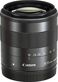 【中古】Canon 標準尺度望遠レンズ EF-M18-55粍 F3.5-5.6IS STM 鏡鑑受け答え一眼相応う i8my1cf カメラ・ビデオカメラ・光学機器-カメラ用交換レンズ-TV・オーディオ・カメラ