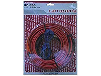【中古】カロッツェリア(パイオニア) パワーアンプ用電源配線キット(60A) RD-226 wgteh8f｜ドリエムコーポレーション