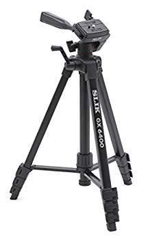 【中古】(未使用･未開封品)　SLIK 三脚 GX 6400 4段 レバーロック 21mmパイプ径 3ウェイ雲台 クイックシュー式 216835 df5ndr3｜ドリエムコーポレーション