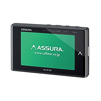 【中古】セルスター GPS内蔵 レーダー探知機CELLSTAR ASSURA(アシュラ) VA-810E ggw725x