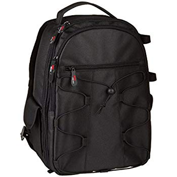 【中古】Ritz Gear 軽量/高耐久性 ポータブル SLR/DSLR カメラバックパック (ブラック) ggw725x