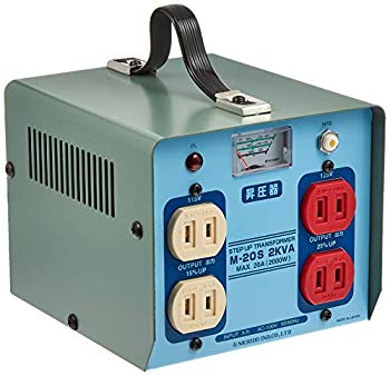【中古】日動 100V昇圧器ハイパワー M-20S wyw801m