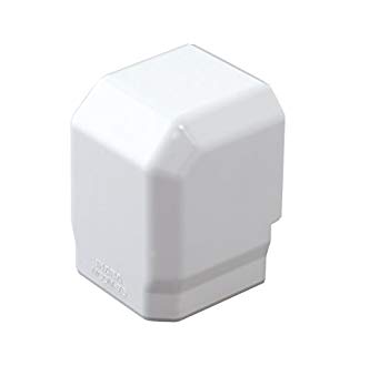 【中古】(未使用･未開封品)　因幡電工 配管化粧カバー 立面アウトミニコーナー 立面外曲り90° ホワイト MCOM-75-W vf3p617
