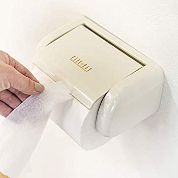 【中古】オカ トイレットペーパーホルダー フィルフィット ワンタッチ 片手でカット ホワイト 6g7v4d0