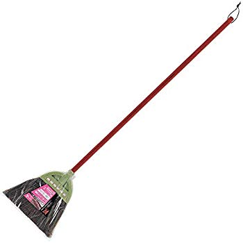 【中古】アズマ 外ほうき コンポニワニワ長柄 穂幅27cm 全長129cm 適度な弾力で掃きやすい 混穂177 g6bh9ry