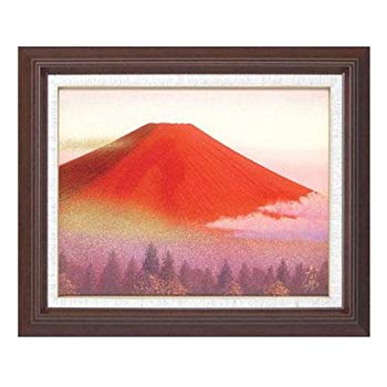 楽天市場】赤富士 百瀬善明 盛絵 絵画 インテリア ディスプレイ