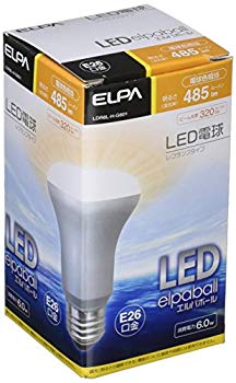 【中古】ELPA LED電球 レフ球形 口金直径26mm 電球色 LDR6L-H-G601 khxv5rg