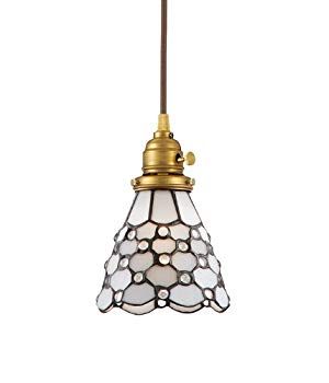 【中古】ART WORK STUDIO Stained glass-pendant [Dots AW-0373Z 電球なし] khxv5rg｜ドリエムコーポレーション