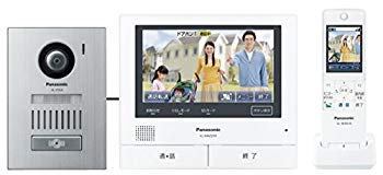 【中古】パナソニック(Panasonic) 無線電話管する付テレビドアホン3-7印字機 親機 約7型 子機 約2.7型 VL-SWD701KS d2ldlup
