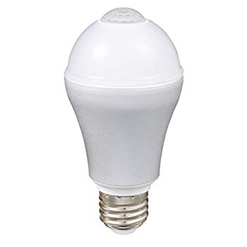【中古】ルミナス LED電球 自動点灯 人感センサー付き 昼白色 40W相当 494lm 口金E26 LVA40N-HS w17b8b5 5,392円