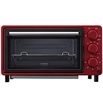 【中古】siroca ミニノンフライオーブン SCO-601 レッド[油無しで揚げ物調理/コンベクション/惣菜温め/レシピ付] ggw725x｜ドリエムコーポレーション