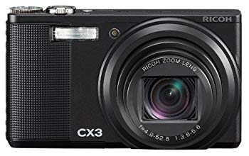 【中古】RICOH デジタルカメラ CX3 ブラック CX3BK wyw801m|ドリエムコーポレーション