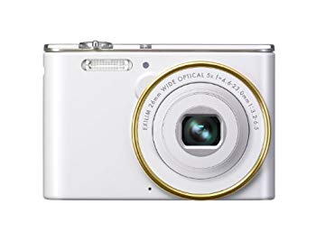 CASIO EXILIM デジタルカメラ 1610万画素 広角26mm ホワイト EX-JE10WE i8my1cf