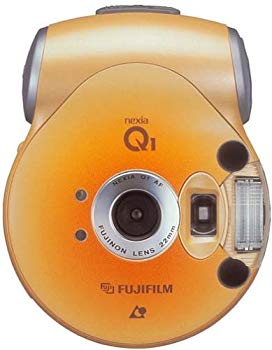 【中古】FUJIFILM ネクシア Q1 コンパクトカメラ シャイニーオレンジ cm3dmju|ドリエムコーポレーション