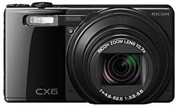 【中古】RICOH デジタルカメラ CX6ブラック CX6-BK tf8su2k｜ドリエムコーポレーション