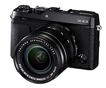 【中古】FUJIFILM 銀鏡受け答え一眼写真機 X-E3レンズキットブラック X-E3LK-B n5ksbvb