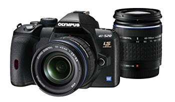 【中古】OLYMPUS デジタル一眼レフカメラ E-520 ダブルズームキット E-520WKIT 6g7v4d0|ドリエムコーポレーション