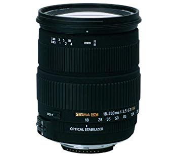 【中古】(未使用･未開封品)　シグマ 18-200mm F3.5-6.3 DC OS HSM ニコン用 sdt40b8