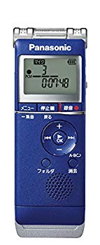 【中古】パナソニック 集積回路リコーダー 4GB 青味 RR-XS360-A w17b8b5