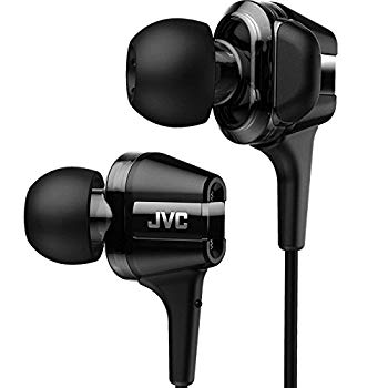 【中古】JVC HA-FXT100 TWINシリーズ カナル型イヤホン Hi-SPEEDツインシステムユニット採用 ブラック d2ldlup｜ドリエムコーポレーション
