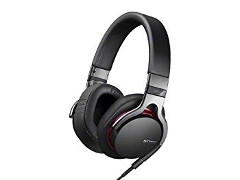 【中古】SONY 密閉型受話器 ハイレゾ音源相応う iPhone/iPod/iPad相応う遠隔操作・マイクロホン付 黒いこと MDR-1R/B i8my1cf