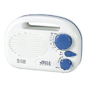 【中古】アプレ 防滴ラジオ受信機(FM/AM) AP-152 2mvetro