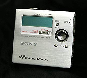 【中古】SONY ソニー MZ-R909 しろがね色 MDリコーダー MDLP相応う （MD吹き込み生まれ変わり兼用機/携帯型MD電気蓄音機/ポータブルミニディスクレコーダー） 9jupf8b