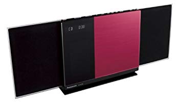 【中古】Panasonic コンパクトステレオシステム Bluetooth相応う 赤いこと SC-HC38-R khxv5rg