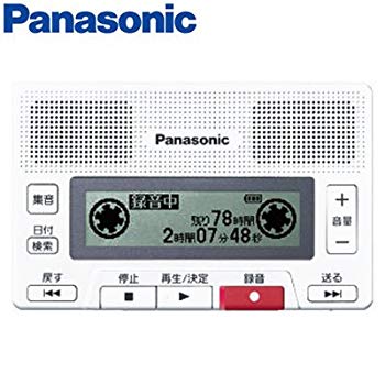 【中古】(未当て嵌める･未開封品) パナソニック 集積回路リコーダー RR-CS300-W 白いこと f4u0baa