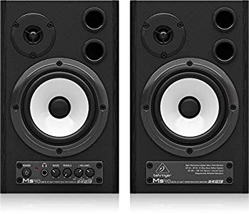 【中古】ベリンガー 24-bit/192 kHz デジタル 40 W ステレオニアフィールドモニター（2本セット） MS40 bme6fzu