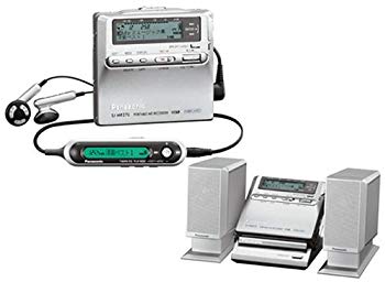 【中古】【人並み外れたに好いたらしい】パナソニック 携帯型MD電気蓄音機 しろがね色 SJ-MR270-S 糎3dmju