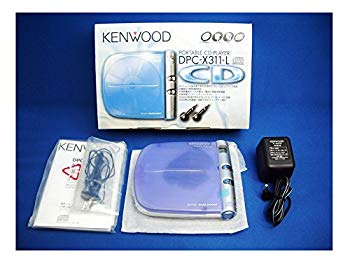 【中古】KENWOOD ケンウッド ポータブルCDプレイヤー (ブルー) dpc-x311 w17b8b5｜ドリエムコーポレーション