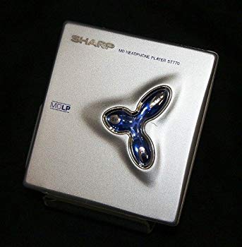 【中古】SHARP せつ然たる MD-ST770-S しろがね色系 携帯型MD電気蓄音機 MDLP相応う （MD生まれ変わり専用機/MDウォークマン） 9jupf8b