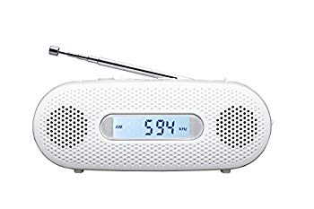 【中古】(未使用･未開封品)　Panasonic FM/AM 2バンドレシーバー 手回し充電ラジオ ホワイト RF-TJ10-W vf3p617