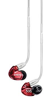 【中古】(未使用･未開封品)　SHURE イヤホン SEシリーズ SE535 カナル型 高遮音性 Special Edition レッド SE535LTD-J 【国内正規品】 7z28pnb