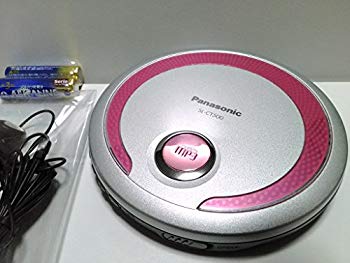 【中古】Panasonic ポータブルCDプレーヤー SL-CT500 ピンク w17b8b5|ドリエムコーポレーション