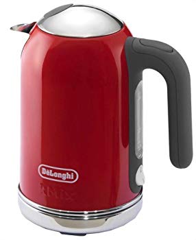 【中古】(未当てはめる･未開封品) DeLonghi kMix(ケーミックス) 明かり湯わかし 赤いこと SJM020J-RD tu1jdyt